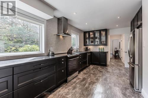 1771 Heather Hills Drive, Burlington, ON - Indoor Photo Showing Kitchen With Upgraded Kitchen