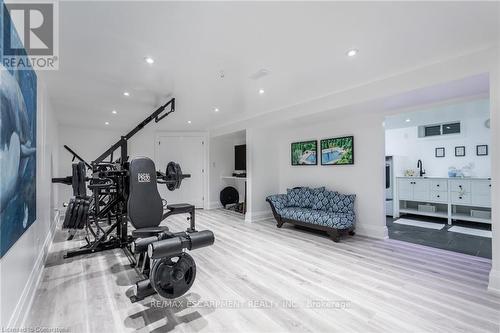 4195 Spruce Avenue, Burlington, ON - Indoor Photo Showing Gym Room