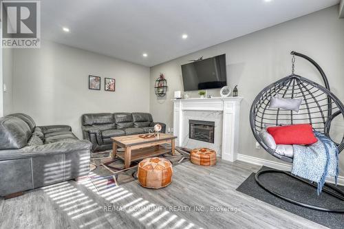 42 Coulton Court, Whitby, ON - Indoor With Fireplace