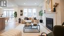 664 Grand Ridge Avenue, Oshawa, ON  - Indoor Photo Showing Living Room With Fireplace 