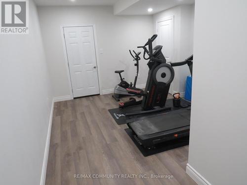 Bsmt - 135 Auckland Drive, Whitby, ON - Indoor Photo Showing Gym Room