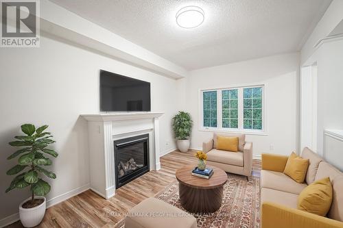 117 Hawkins Street, Georgina, ON - Indoor Photo Showing Living Room With Fireplace