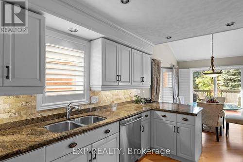 161 - 6 Bella Vista Trail, New Tecumseth, ON - Indoor Photo Showing Kitchen With Double Sink