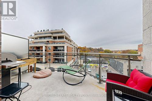 418 - 86 Woodbridge Avenue, Vaughan, ON - Outdoor With Balcony