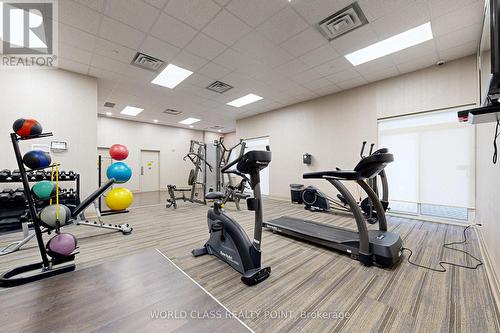 418 - 86 Woodbridge Avenue, Vaughan, ON - Indoor Photo Showing Gym Room