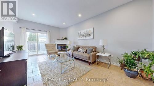 19 Arbourview Drive, Vaughan, ON - Indoor Photo Showing Living Room With Fireplace