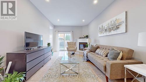 19 Arbourview Drive, Vaughan, ON - Indoor Photo Showing Living Room With Fireplace