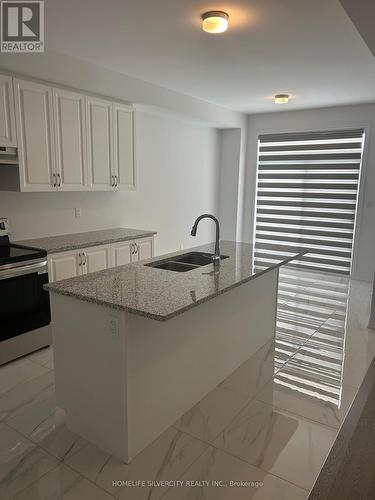 4 Kingsbury Trail, Barrie, ON - Indoor Photo Showing Kitchen With Double Sink