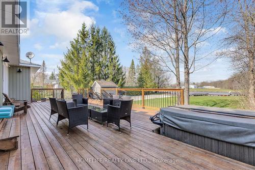 4055 Glen Cedar Drive, Ramara, ON - Outdoor With Deck Patio Veranda With Exterior