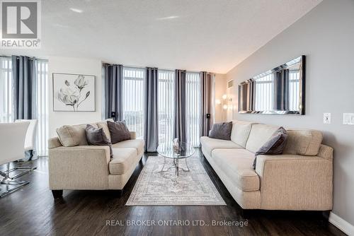 1504 - 235 Sherway Gardens Road, Toronto, ON - Indoor Photo Showing Living Room