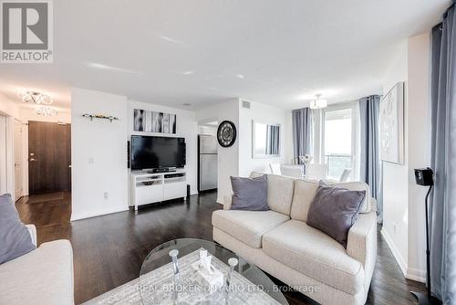 1504 - 235 Sherway Gardens Road, Toronto, ON - Indoor Photo Showing Living Room