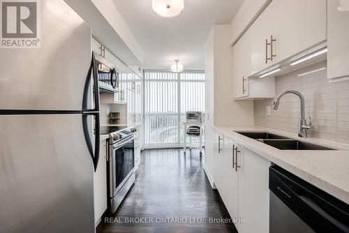 1504 - 235 Sherway Gardens Road, Toronto, ON - Indoor Photo Showing Kitchen With Double Sink With Upgraded Kitchen