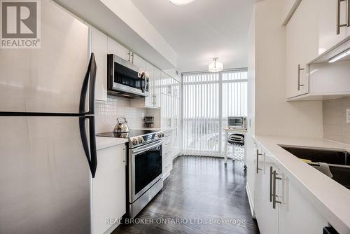 1504 - 235 Sherway Gardens Road, Toronto, ON - Indoor Photo Showing Kitchen With Upgraded Kitchen