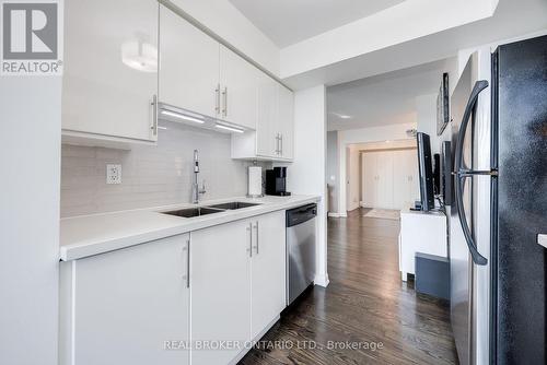 1504 - 235 Sherway Gardens Road, Toronto, ON - Indoor Photo Showing Kitchen With Double Sink