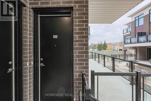 203 - 755 Omega Drive, Pickering, ON - Outdoor With Balcony With Exterior