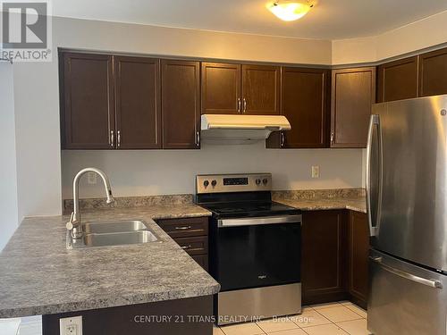 1105 Schooling Drive, Oshawa, ON - Indoor Photo Showing Kitchen With Double Sink