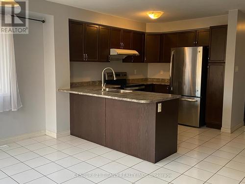 1105 Schooling Drive, Oshawa, ON - Indoor Photo Showing Kitchen With Double Sink