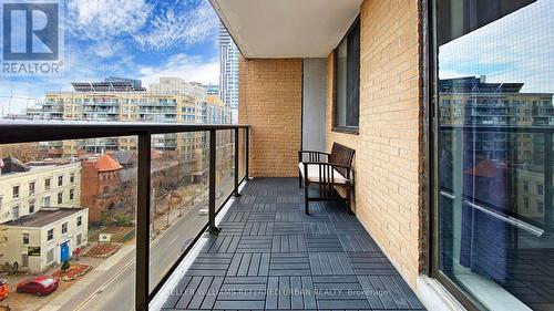 801 - 250 Jarvis Street, Toronto, ON - Outdoor With Balcony With Exterior