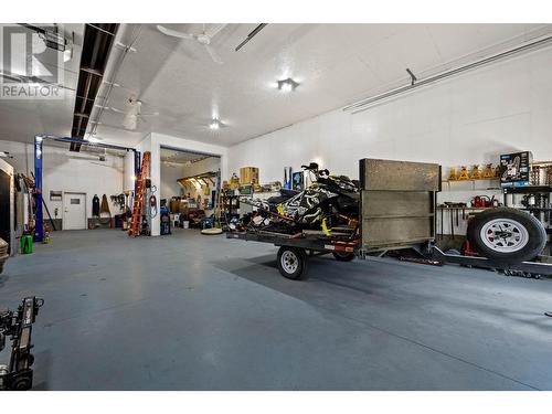 116 Coldwater Road, Merritt, BC - Indoor Photo Showing Garage