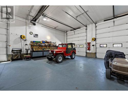 116 Coldwater Road, Merritt, BC - Indoor Photo Showing Garage