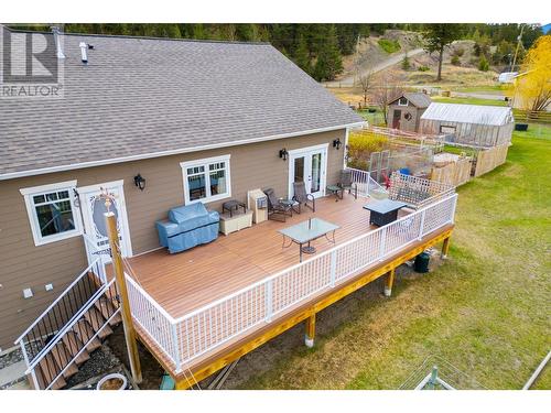 661 Lagoon Court Road, Clinton, BC - Outdoor With Deck Patio Veranda With Exterior