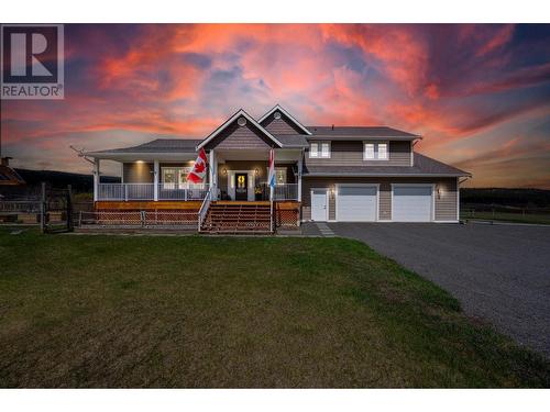 661 Lagoon Court Road, Clinton, BC - Outdoor With Deck Patio Veranda With Facade