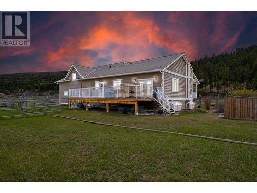 661 Lagoon Court Road, Clinton, BC - Outdoor With Deck Patio Veranda