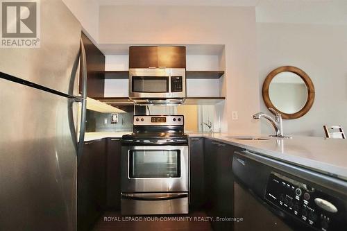 1610 - 35 Hayden Street, Toronto, ON - Indoor Photo Showing Kitchen With Stainless Steel Kitchen