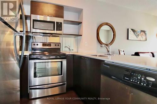 1610 - 35 Hayden Street, Toronto, ON - Indoor Photo Showing Kitchen With Stainless Steel Kitchen