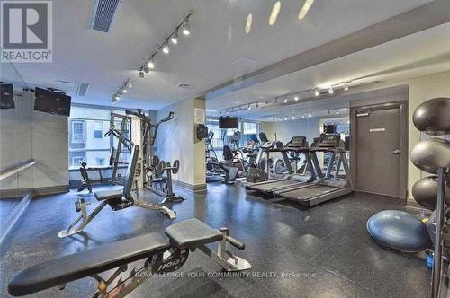 1610 - 35 Hayden Street, Toronto, ON - Indoor Photo Showing Gym Room