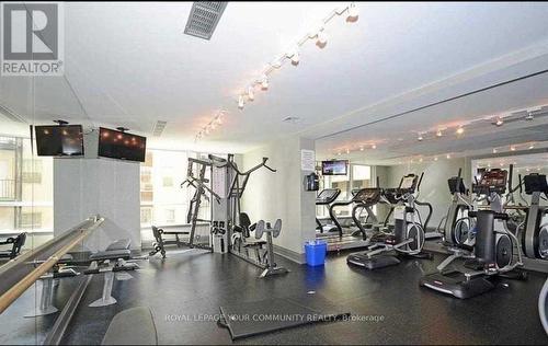 1610 - 35 Hayden Street, Toronto, ON - Indoor Photo Showing Gym Room