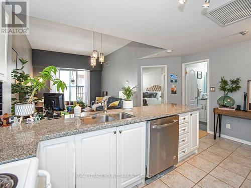 207 - 4198 Dundas Street W, Toronto, ON - Indoor Photo Showing Kitchen With Double Sink