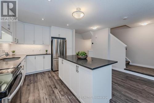 2B - 115 South Creek Drive, Kitchener, ON - Indoor Photo Showing Kitchen With Upgraded Kitchen