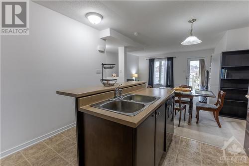 218 Shanly Private, Nepean, ON - Indoor Photo Showing Kitchen With Double Sink