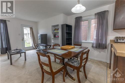 218 Shanly Private, Nepean, ON - Indoor Photo Showing Dining Room