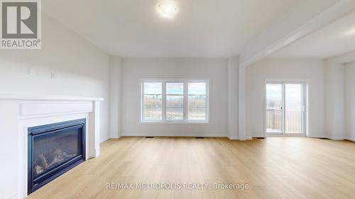 135 Flood Avenue, Clarington, ON - Indoor Photo Showing Living Room With Fireplace