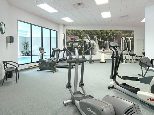 Salle d'exercice - 1408-70 Rue De La Barre, Longueuil (Le Vieux-Longueuil), QC - Indoor Photo Showing Gym Room