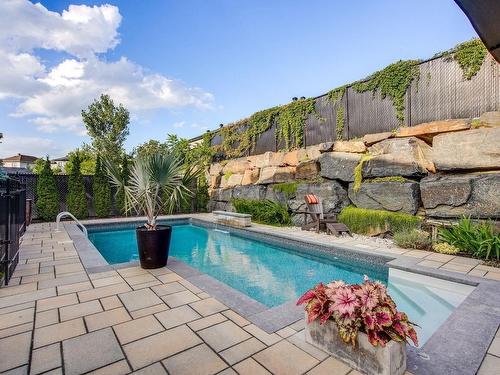 Backyard - 1137 Rue Pierre-Mercure, Boucherville, QC - Outdoor With In Ground Pool With Backyard