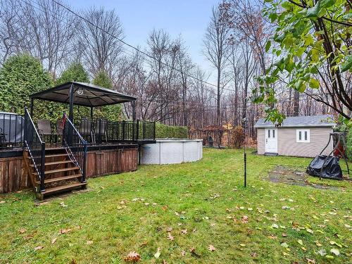 ExtÃ©rieur - 1393 Rue Louis-Francoeur, Québec (Sainte-Foy/Sillery/Cap-Rouge), QC - Outdoor With Above Ground Pool With Backyard