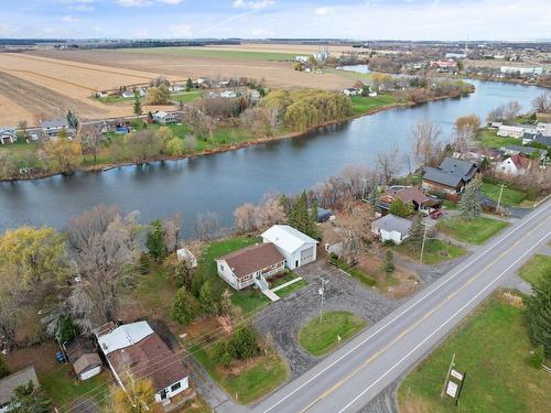 Photo aÃ©rienne - 1384 Boul. St-Jean-Baptiste O., Sainte-Martine, QC - Outdoor With Body Of Water With View