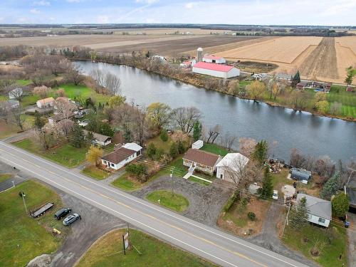 Photo aÃ©rienne - 1384 Boul. St-Jean-Baptiste O., Sainte-Martine, QC - Outdoor With Body Of Water With View