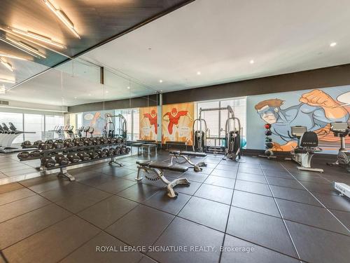 1413-125 Peter St, Toronto, ON - Indoor Photo Showing Gym Room