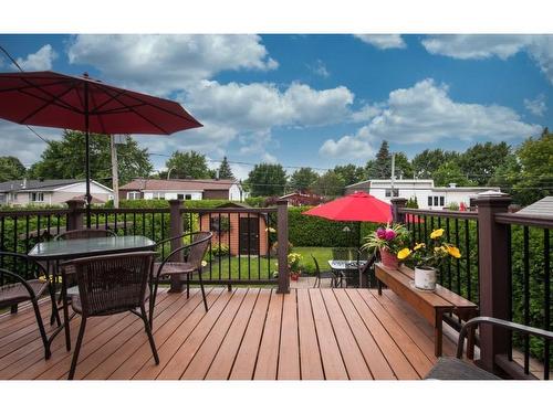 Backyard - 4050 Av. Maupassant, Brossard, QC - Outdoor With Deck Patio Veranda With Exterior