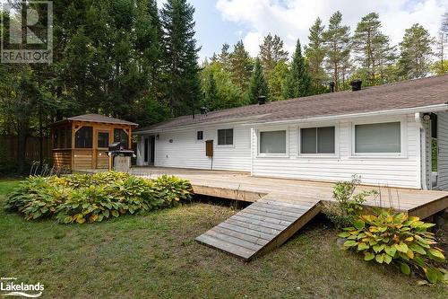 1098 Lawrence Pit Road, Muskoka Lakes, ON - Outdoor With Deck Patio Veranda