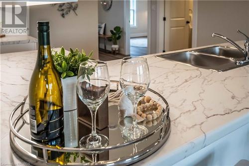 Similar Model Staged - 1085 Waterloo Street N, Port Elgin, ON - Indoor Photo Showing Kitchen With Double Sink