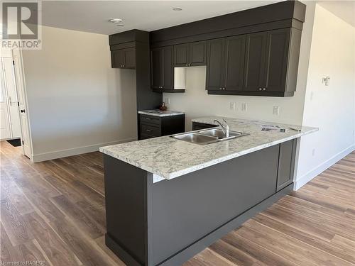 1093 Waterloo Street N, Port Elgin, ON - Indoor Photo Showing Kitchen With Double Sink