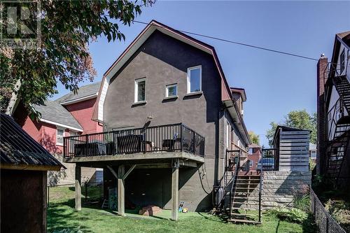 249 College Street, Sudbury, ON - Outdoor With Deck Patio Veranda With Exterior