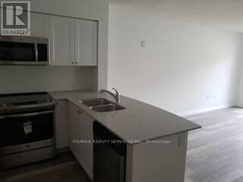 114 - 40 Via Rosedale Way, Brampton, ON - Indoor Photo Showing Kitchen With Double Sink