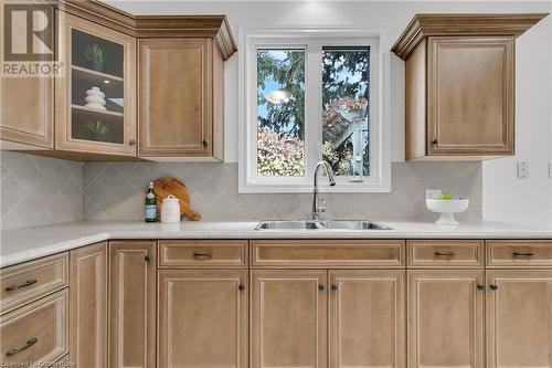 260 Forfar Street E, Fergus, ON - Indoor Photo Showing Kitchen With Double Sink