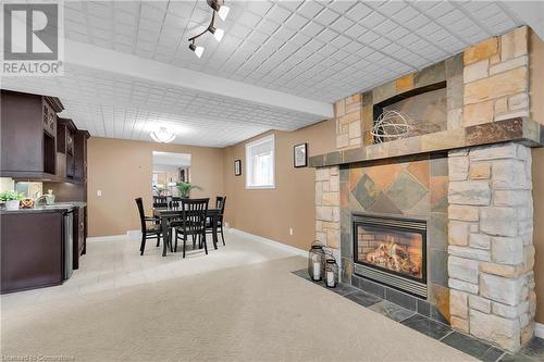 260 Forfar Street E, Fergus, ON - Indoor Photo Showing Other Room With Fireplace